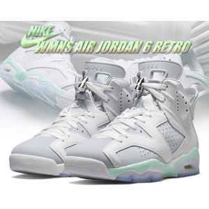 ナイキ ウィメンズ エアジョーダン 6 レトロ NIKE WMNS AIR JORDAN 6 RETRO white/pure platinum-mint foam dq4914-103 レディース AJVI ミント フォーム｜ltd-online