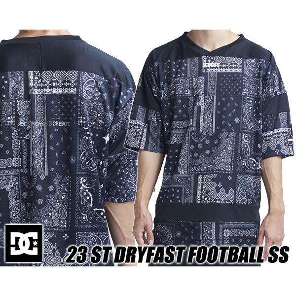 ディーシーシューズ DCSC フットボール Tシャツ DC SHOES 23 ST DRYFAST ...