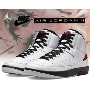 ナイキ エア ジョーダン 2 レトロ NIKE AIR JORDAN 2 RETRO CHICAGO white/varsity red-black dx2454-106 AJII シカゴ スニーカー ホワイト レッド ブラック｜ltd-online