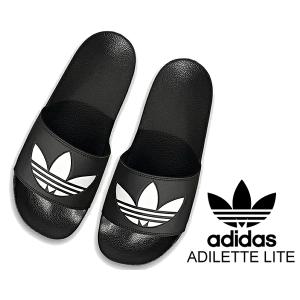 アディダス アディレッタ ライト adidas ADILETTE LITE CBLACK/FTWWHT/CBLACK fu8298 ブラック サンダル ユニセックス スライド スポーツ シャワー｜ltd-online