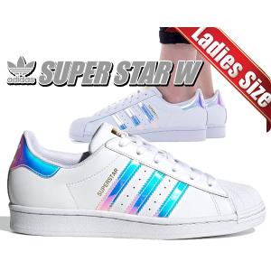 アディダス スーパースター ウィメンズ adidas SUPER STAR W FTWWHT/GOLDMT/CBLACK fx7565 レディース スニーカー ホワイト プリズム｜ltd-online