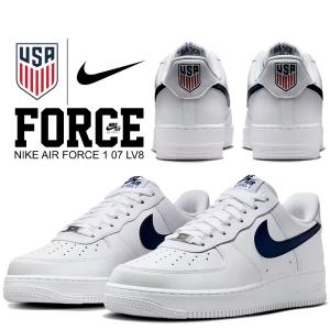 ナイキ エアフォース1 '07 LV8 チーム USA ホワイト ミッドナイトネイビー NIKE AIR FORCE 1 07 LV8 TEAM USA wht/midnight navy iq0407-100