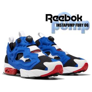 リーボック ポンプ フューリー トリコロール REEBOK INSTA PUMP FURY OG black/royal-white-red m40934 25周年 ポンプ スニーカー スリッポン トリコ　TRICOLOR｜ltd-online