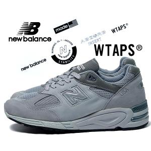 ニューバランス × ダブルタップス M990 V2 NEW BALANCE M990WT2 WTAPS MADE IN U.S.A. Width D グレー コラボレーション 西山徹｜ltd-online