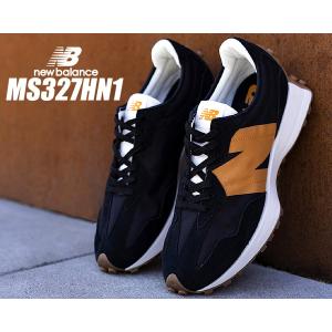 ニューバランス 327 NEW BALANCE MS327HN1 Width D BLACK/ORANGE ブラック オレンジ スニーカー｜ltd-online