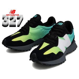 ニューバランス 327 NEW BALANCE MS327SA Width D SUMMER JADE スニーカー グリーン グラデーション ナイロン スウェード レトロランニング メンズ｜ltd-online