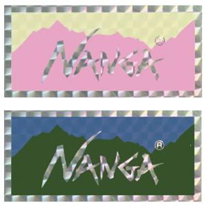 ナンガ ホログラフィックロゴステッカー NAN...の詳細画像3