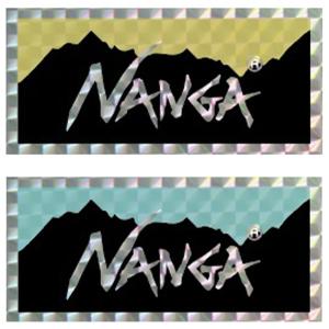 ナンガ ホログラフィックロゴステッカー NAN...の詳細画像4