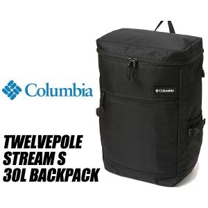 コロンビア トゥウェルブポール ストリーム 30L バックパック Columbia TWELVEPOLE STREAM S 30L BACKPACK BLACK pu8619-010 撥水 OMNI-SHIELD リュック｜ltd-online