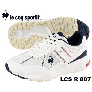 ルコックスポルティフ LCS R807 le coq sportif LCS R807 WHITE/TRICOLOR ql1vjc06wt ホワイト トリコロール スニーカー メンズ｜ltd-online