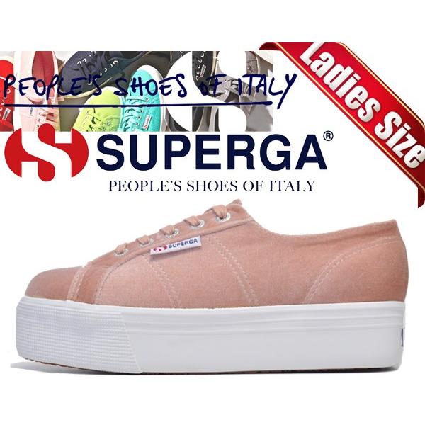 スペルガ 2790 ベルベット 厚底 スニーカー SUPERGA 2790 VELVETCHENIL...