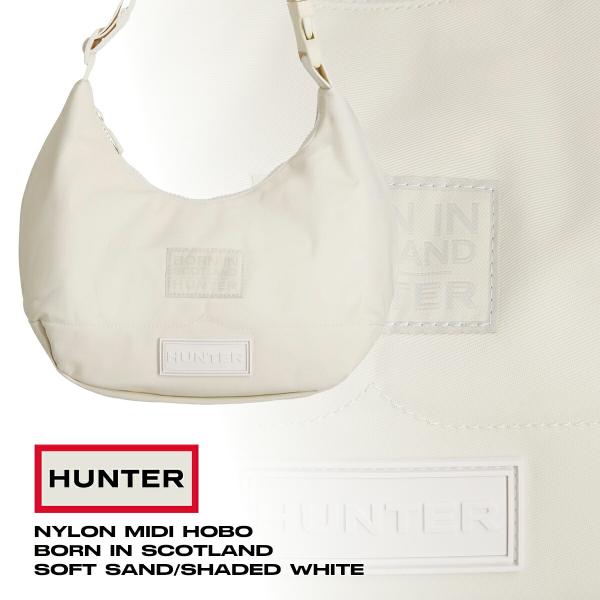 ハンター ナイロン ミディ ホーボー ボーン イン スコットランド HUNTER NYLON MID...