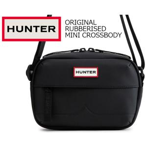 ハンター オリジナル ラバライズ ミニ クロスボディ HUNTER ORIGINAL RUBBERISED MINI CROSSBODY BLACK ubx2234cpe-blk ブラック カバン 鞄 ボディ バッグ｜LTD Online