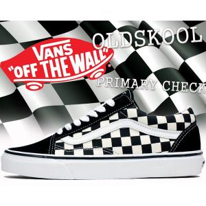 バンズ VANS スニーカー オールドスクール メンズ レディース VANS OLDSKOOL (PRIMARY CHECK) blk/wht プライマリー チェック チェッカーフラッグ柄｜ltd-online