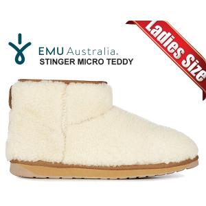 エミュ オーストラリア スティンガー マイクロ テディ ブーツ EMU Australia STINGER MICRO TEDDY w12773 レディース ムートンブーツ ナチュラル ファー