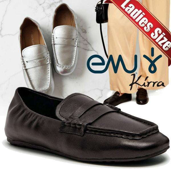 エミュ オーストラリア キラ ブラック シルバー EMU Australia KIRRA BLACK...