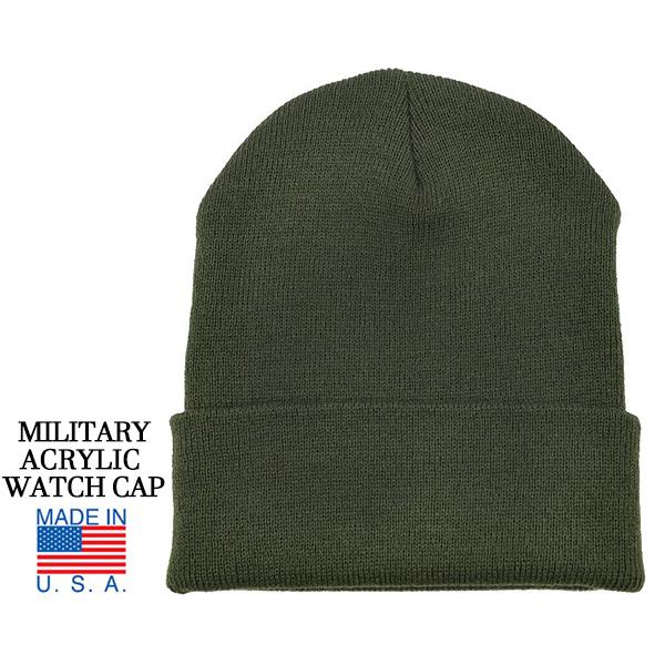 ミリタリー アクリル ワッチキャップ MILITARY ACRYLIC WATCH CAP Made...