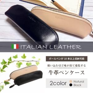 Brelio コードバンペンケース ワイドフラップ 2本差し 4605 : ナガサワ