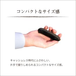 コインケース ヌメ革 本革 コンパクト イタリ...の詳細画像2