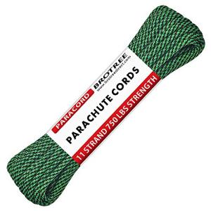 Brotree パラコード 5mm 11芯 ガイロープ テント ロープ キャンプ サバイバル アウトドア用 750ポンド 耐荷重340kg