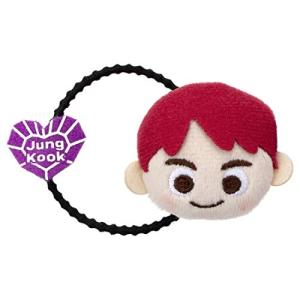 TinyTAN ぬいぐるみ付きヘアゴム Jung Kook 幅約5cm