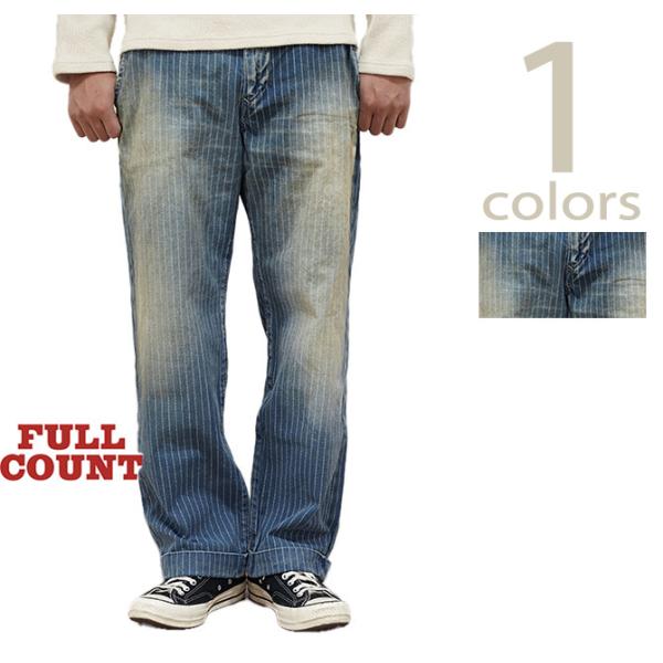 フルカウント　FULLCOUNT　1128HW-4　Indigo Wabash Stripe Far...