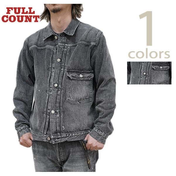 フルカウント　FULLCOUNT　2107BKHW-SP　13.75oz. 1st Type ブラッ...