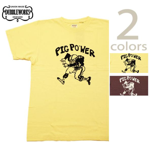 ダブルワークス　DUBBLEWORKS　242-33005-04　プリントTシャツ　Printed ...