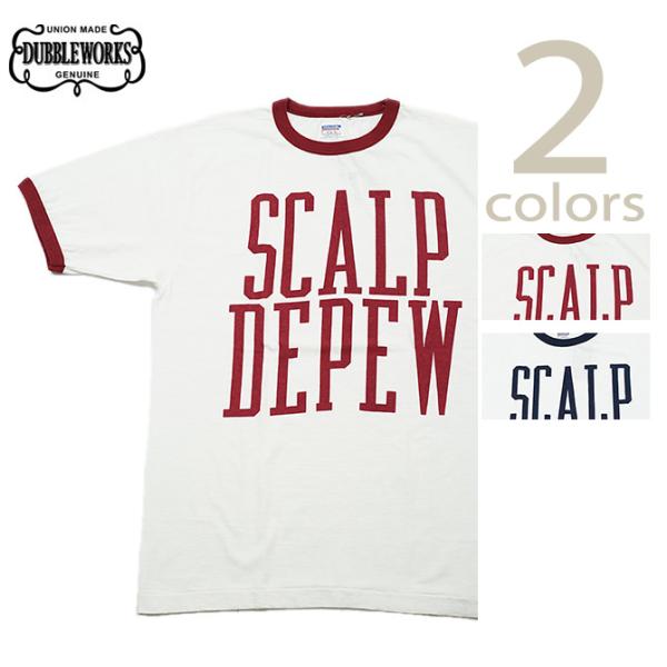 ダブルワークス　DUBBLEWORKS　242-34006-02　リンガーTシャツ　Ringer T...