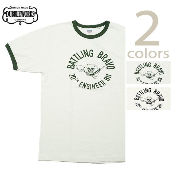 ダブルワークス　DUBBLEWORKS　242-34006-03　リンガーTシャツ　Ringer T...