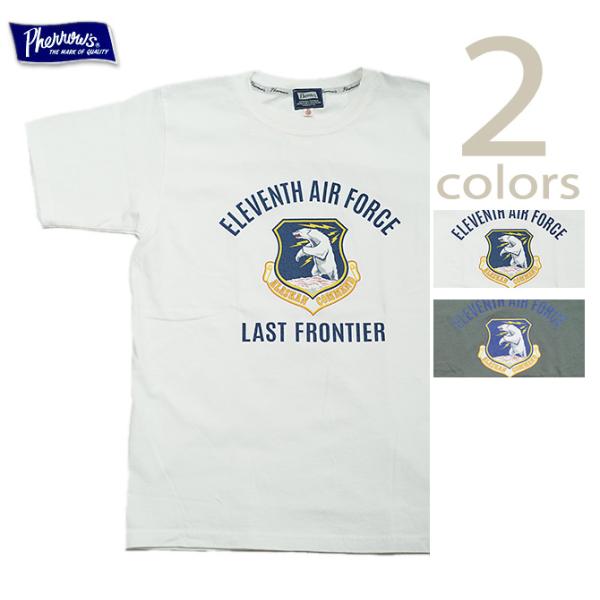 フェローズ　Pherrow's　25S-PT32　プリントT-シャツ　[ LAST FRONTIER...