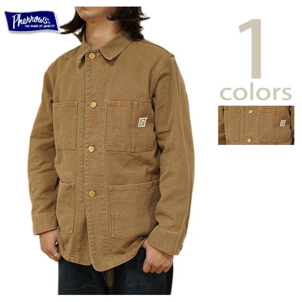 フェローズ　Pherrow's　25W-560CA　BROWN DUCK COVERALL [ Sw...