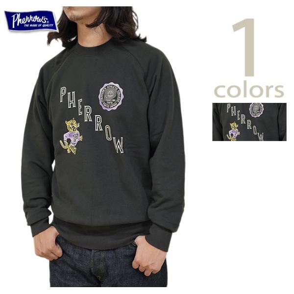 フェローズ　Pherrow's　25W-PRS1　フロッキープリントスウェット　[ PHERROW ...