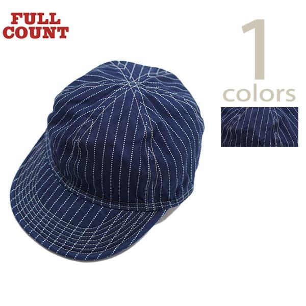 フルカウント　FULLCOUNT　6024-1　Indigo Wabash Stripe Mecha...