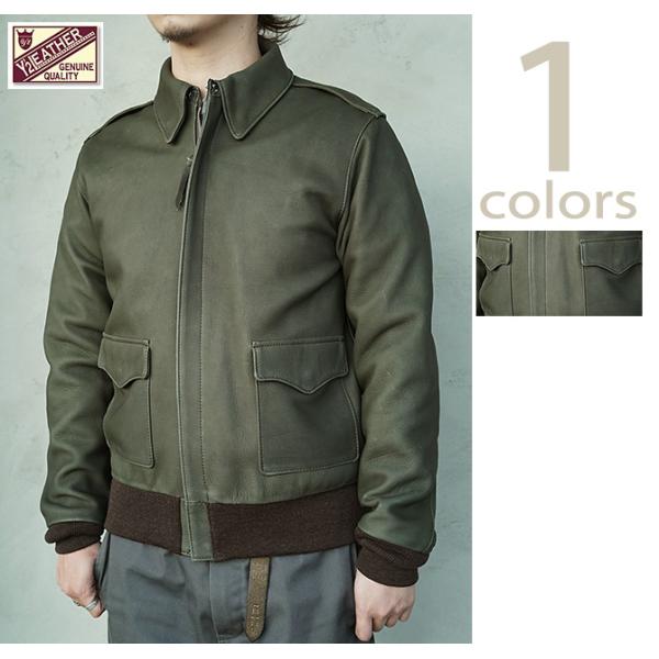 ワイツーレザー　Y'2 LEATHER　A-2SP　TYPE A-2 Deer Skin 鹿革　限定...