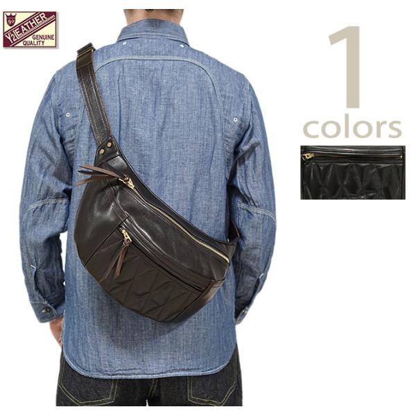 ワイツーレザー　Y'2 LEATHER　BG-09-LS　ステアハイドウエストバッグ　STEER H...