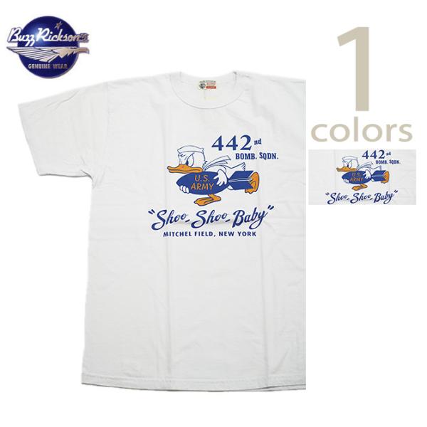 バズリクソンズ　BUZZ RICKSON'S　BR79512　プリントT-シャツ　S/S T-SHI...