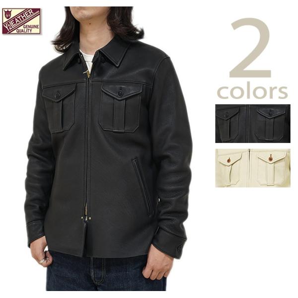 ワイツーレザー　Y'2 LEATHER　DS-10　Deer Skin Shirts Jacket ...