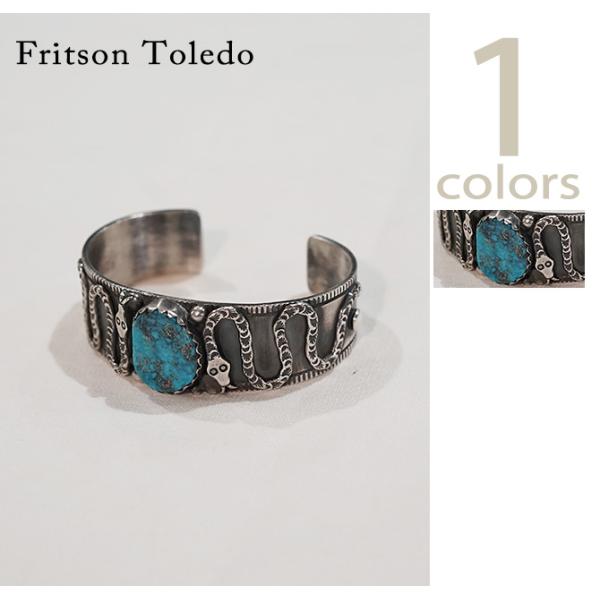 フリットソントレド　Fritson Toledo　FTB-2　ターコイズスネークバングル [ Tur...