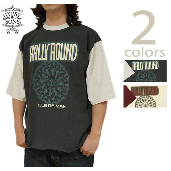 ジプシー &amp; サンズ　GYPSY &amp; SONS　GS2449959　プリント5分袖T-Shirts　...