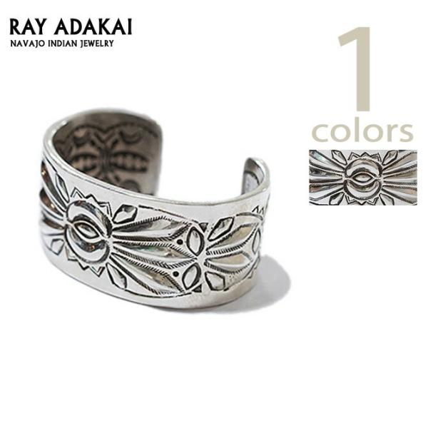 RAY ADAKAI（レイアダカイ）  ダブルスタンプシルバーブレスレットDBL/STP Brac（...