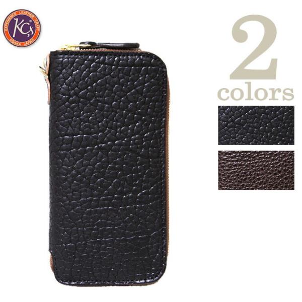 KC'S（ケーシーズ） 　KMB034　ウォレット　ラウンドジップ2　 AMERICAN BISON...