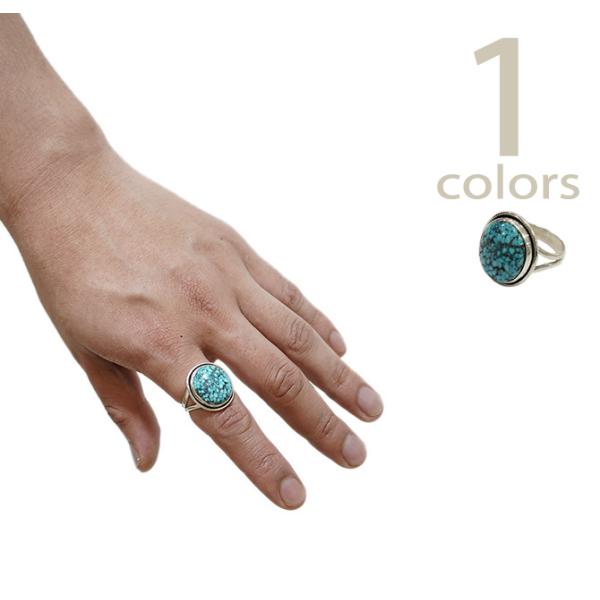 インディアン ジュエリー　Indian Jewelry　KTR-01　 ターコイズリング　[ Nav...