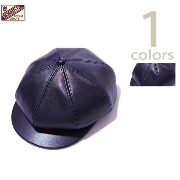 Y'2 LEATHER（ワイツーレザー） 　LC-04　インディゴホースキャスケット　 馬革 　 I...