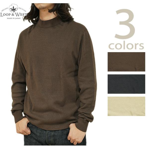ループアンドウエフト　Loop &amp; Weft　LRC1123　スーピマハニカムミドルネックサーマル　...