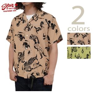 BY GLADHAND バイグラッドハンド シャツ GLAD HAND PALM TREE - S/S
