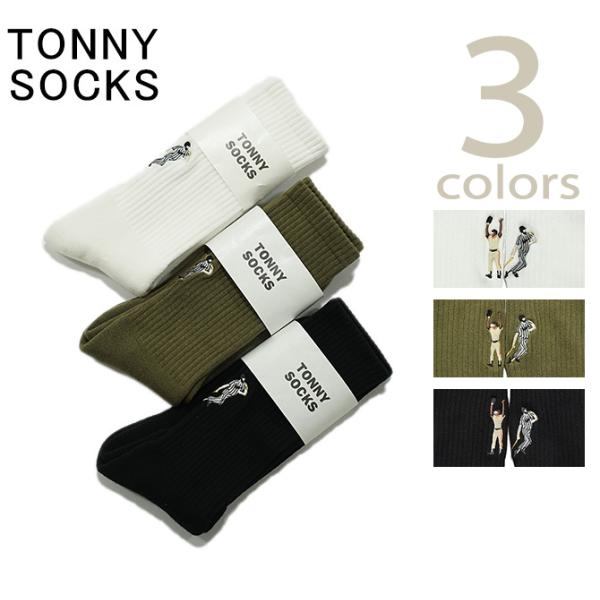 TONNY SOCKS（トニーソックス） Embroidered Socks  Baseball  ...