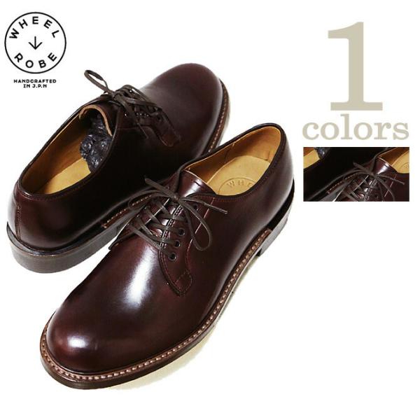 WHEEL ROBE（ウィールローブ）  プレーントゥブラッチャーオックスフォードシューズ PLAI...
