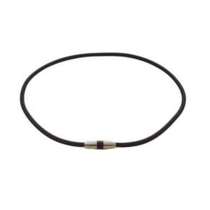 ファイテン RAKUWA〈ラクワ〉磁気チタンネックレス（メタルブラック／45cm）1個 送料無料