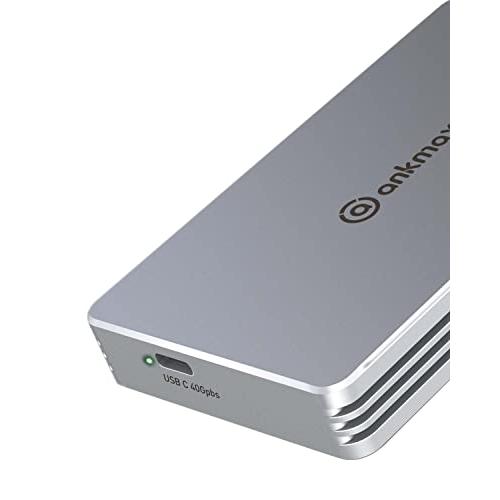 USB 4 M.2 NVMe SSD ケース USB 4 高放熱40Gbps to NVMe PCI...